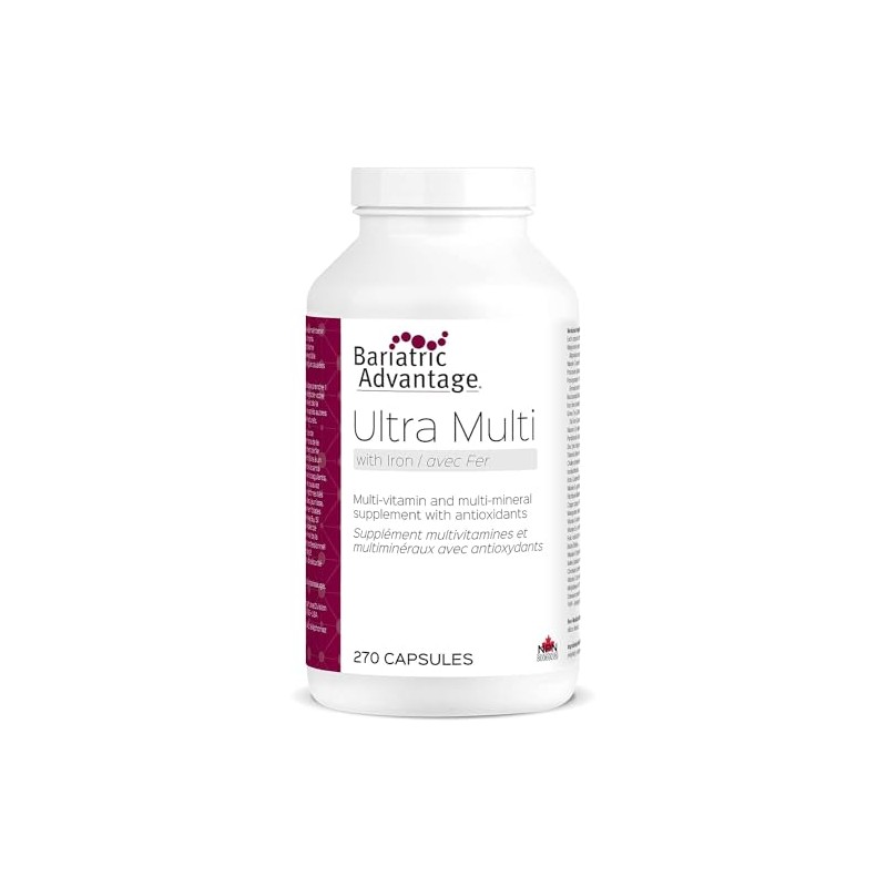 Bariatric Advantage - Ultra Multi Formula with Iron Multivitamin Capsule