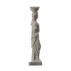 BeautifulGreekStatues Column Caryatid Statue Acropolis Athens Greek Roman Alabaster 9.8"