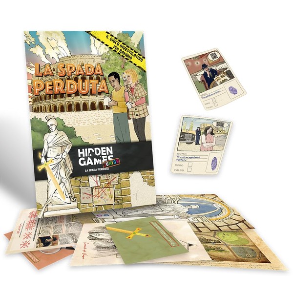 Hidden Games Crime Scene - The Lost Sword - Italian