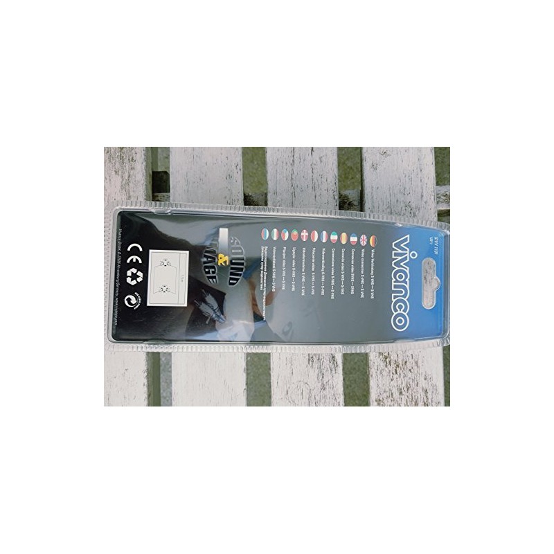 S&I SIVV1101 1.5m 75 Ohm S Video-S Video SVHS Cable