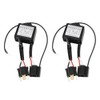 Aramox Polar Negative Converter, 2pcs Alloy LED Negative Converter Polar