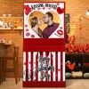 Wonderjune Valentine's Kissing Booth 54.33 x 28.35 x 12.99 inches