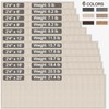 GOYLSER 12 Foot Kitchen Floor Runner Kitchen Sink Floor Mat