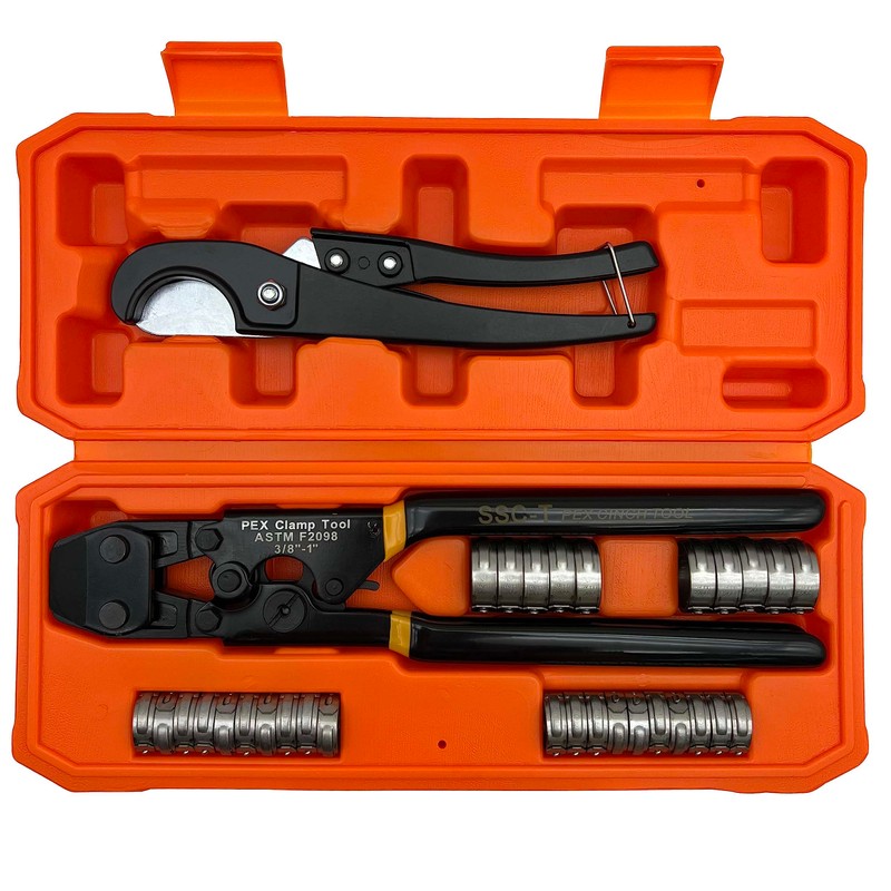 PEX Pipe Clamp Cinch Tool Crimping Tool Crimper for Stainless
