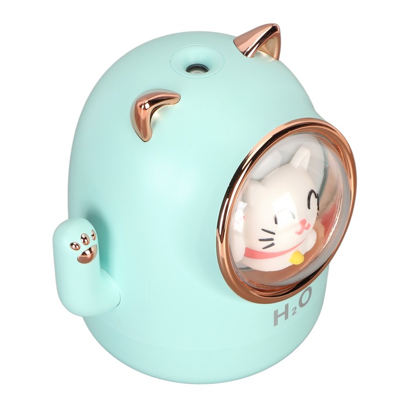 Humidifier Aroma Diffuser Cat Shape 400ml Capacity Timing Humidifier Home