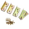 Bed Brackets Corner, 4 Sets Bed Rail Brackets, Heavy Duty
