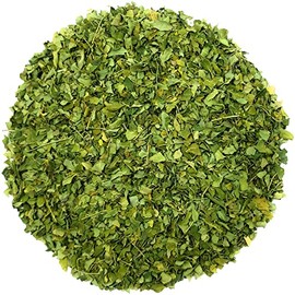 Marcoina Moringa Leaves Herbal Tea - Caffeine-Free, Cut Leaf, 227g(8oz), Origin from India, Premium Quality, in Resealable Bag, Kosher, Vegetarian, Vegan, Non-GMO