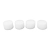 100PCS Net Cups with 100PCS Sponges Plastic Breathable Bottomless Garden