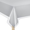 Elaine Karen Clear Plastic Table Cover Protector 100% Waterproof Table