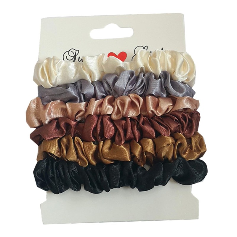 FOMIYES 12piezas Anillas Retro Cabello Gomas Elásticas Para Mujeres y