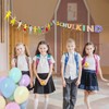 Pack of 2 School Child Garland Hand in Hand Hanging