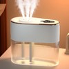 Air Humidifier 2.2L Large Capacity USB Charging Triple Spray Aroma