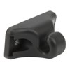 2PCS Sun Visor Mount Bracket Clip 94473143900 Black Compact Structure