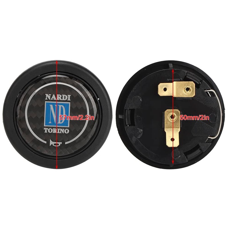 Nardi Replacement Horn Button Carbon Horn Horn Button Steering Wheel