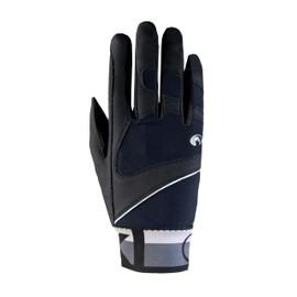 Roeckl Sports equestrian gloves MILTON, summer riding glove, black 10