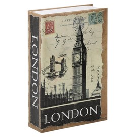 Jssmst Dictionary Shaped Safe, Hidden Safe, Combination Lock, Anti-Theft Storage, 9.4 x 6.3 x 2.2 inches (24 x 16 x 5.5 cm), CB0901M