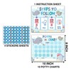 Under The Sea Animals Potty Training Sticker Chart, 10 Potty