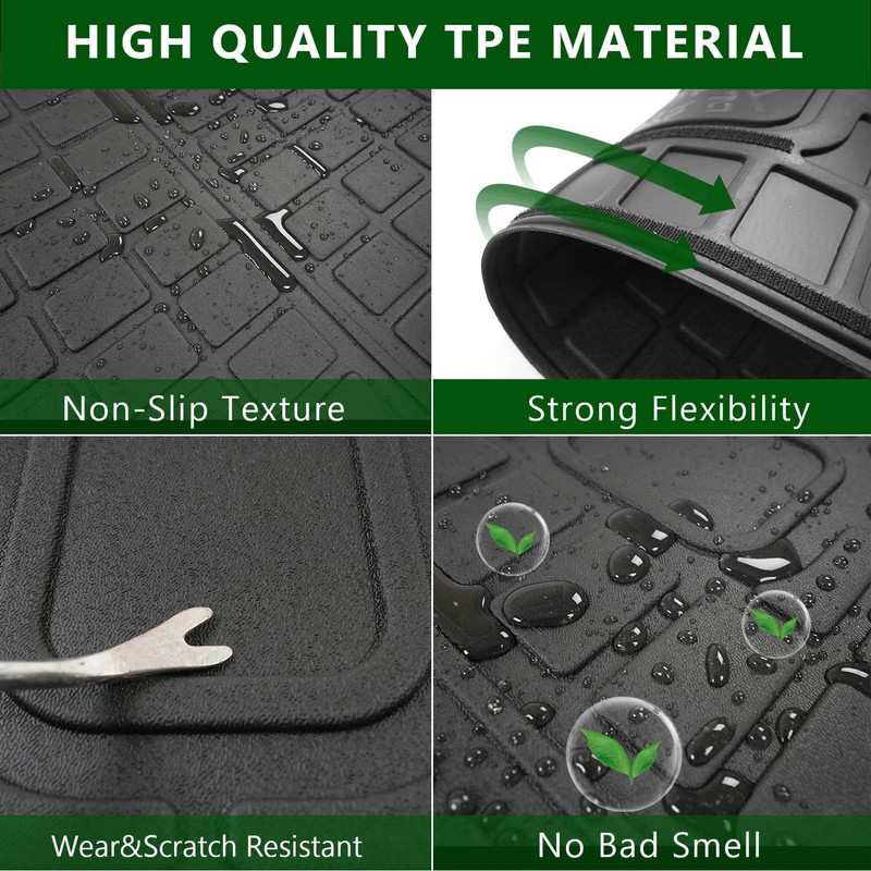 xipoqix Backrest Mat Compatible with 2011-2021 Jeep Grand Cherokee Cargo