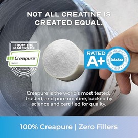 Muscle Feast Creapure Creatine Monohydrate Powder, Vegan Keto Friendly Gluten-Free, Mass Gainer, Muscle Recovery Supplement and Trusted Creatine for M