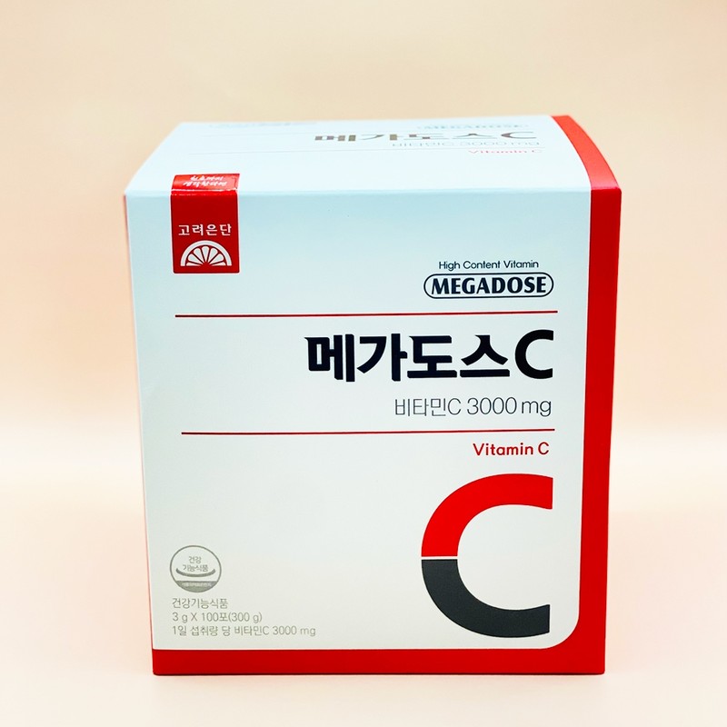 Megadose C Vitamin C 3000 3g 3 month supply high