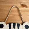 Darthome Hanging Tiger Head Plaque Wooden Childrens Bedroom Safari Animal