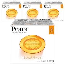 Fairs Pure & Gentle with Natural Oil Soap, 100g, 16 pieces / 페어스 퓨어 앤 젠틀 위드 내추럴 오일 비누, 100g, 16개입