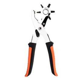 Belt Puncher for Leather,Adjustable Rotary Punch Pliers | Professional Grade, Precision Crafting Supplies for Fabric Belt Shoes Backpack Saddles Canvas