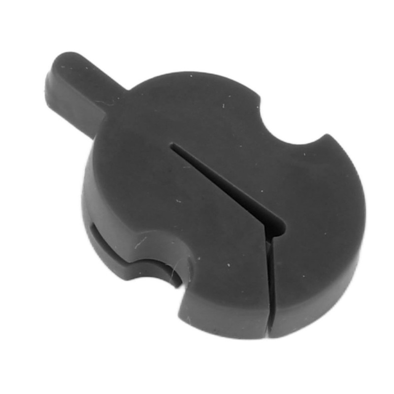 8Pcs Violin Mute Adjustable Rubber Silencer Single Hole Practice Parts