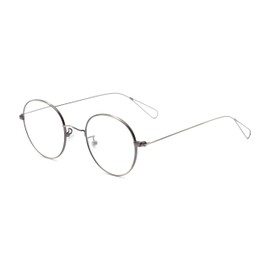 Readers.com Reading Glasses: The Alchemy Reader, Metal Round Style for Men and Women - Gunmetal, 2.25