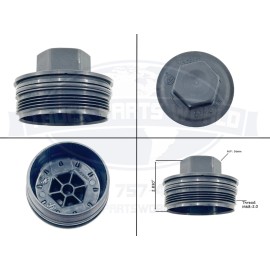 Automann Engine Fuel Filter Cap Detroit Diesel DD15 572.46608 A4700921608