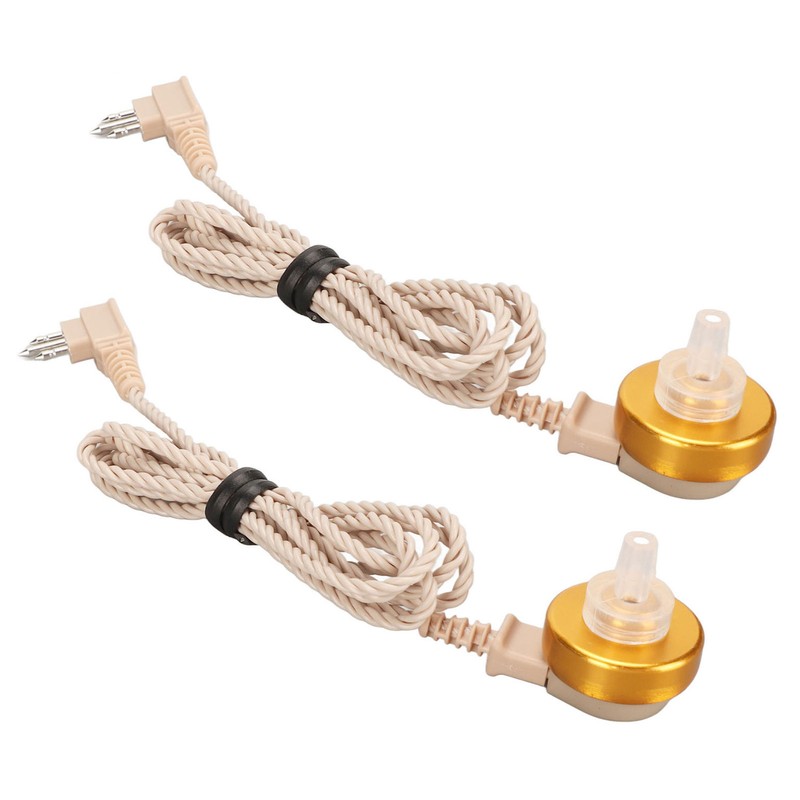 2 Set BTE Sound Aid 3 Pin Cable Wire Clearer