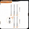 sourcing map 5pcs Nut Driver Drill Bit 6-10mm Metric Impact