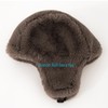 BSYLOO Winter Aviator Hat with Ear Flaps and Leather Windproof