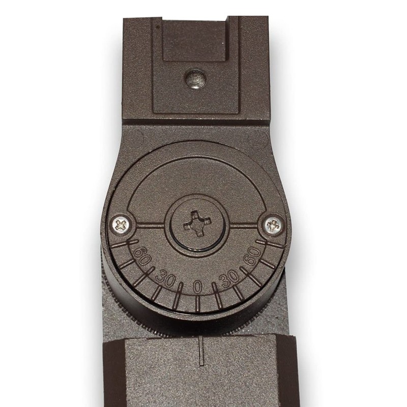 Adjustable Heavy-Duty Aluminum Slip Fitter Mounting Bracket for LED Flood