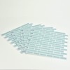 In Home NH2361 Sea Glass Peel & Stick Backsplash Tiles,