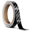 VViViD Black Carbon Fiber Air-Release Adhesive Vinyl Tape Roll (1/2