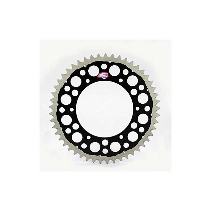 Renthal Chain Wheel Twin Ring Black Size 50