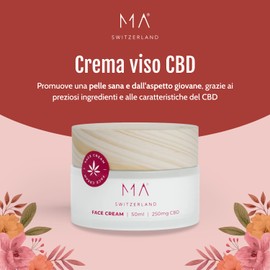 Luxuriöse und pflegende Gesichtscreme von MA Switzerland, intensive Feuchtigkeit und weiche Haut mit natürlichen Inhaltsstoffen