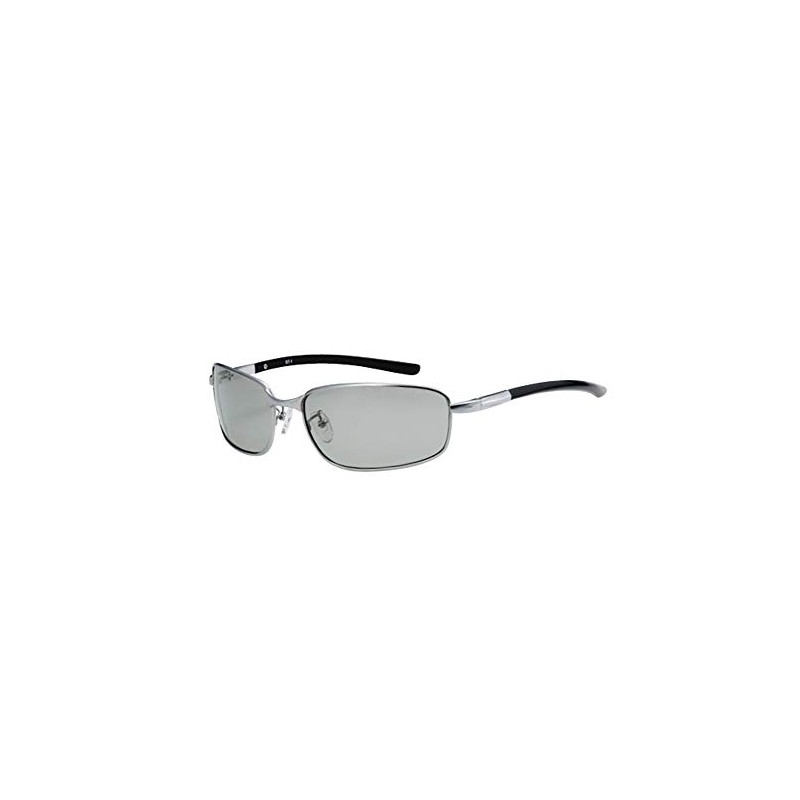 Men's Polarized Dimming Sunglasses Metal Frame ST-12 Dimmable Satellite M