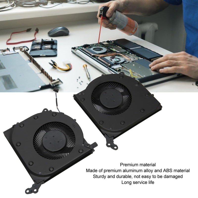4-Pin CPU GPU Cooling Fan Replacement for Legion 5 5I