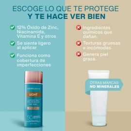 Colorescience | Sunforgettable® Total Protection Face Shield Flex | Protector Solar Facial Mineral Con Color | SPF 50 | Skin Care | Niaminacida | Bloq