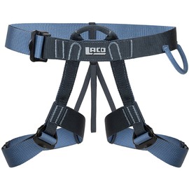 LACD Unisex - Adult Harness Easy EXP Climbing Harnesses, Blue, Plain
