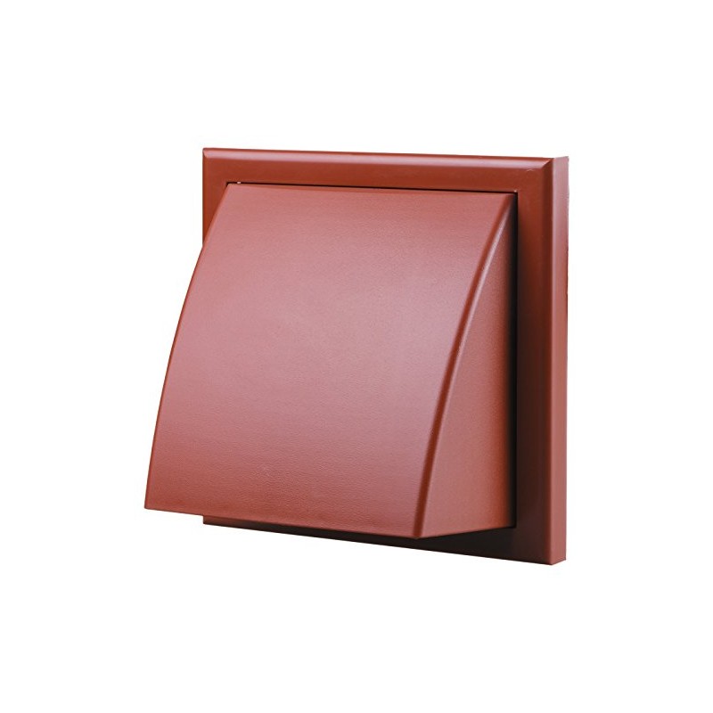 Blauberg Fans DECOR155X155/100HKTERRACOTTA Decor Terracotta Plastic Cowled Hooded Air Ventilation