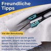 Pack of 6 Thread Scissors Sharp Thread Separator Scissors Wide