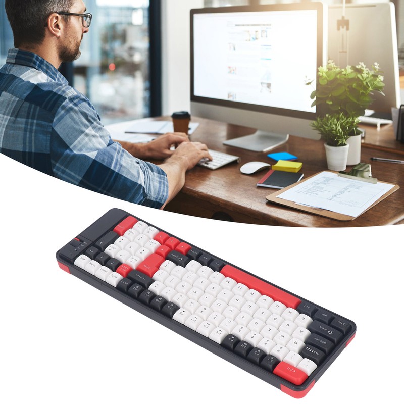 Wireless Bluetooth Keyboard and Mouse Combo Dual Mode 100 Keys