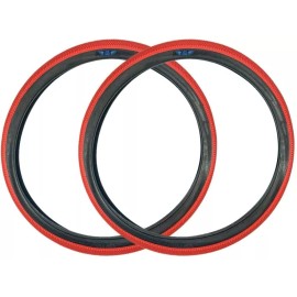 SE Bikes Red SE Bikes Red Speedster 29 x 2.1 BMX Street OEM Dirt Road Bike Tire Pair