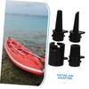 Kisangel Versatile Inflatable Valve Connector Set Air Pumps Adapter for