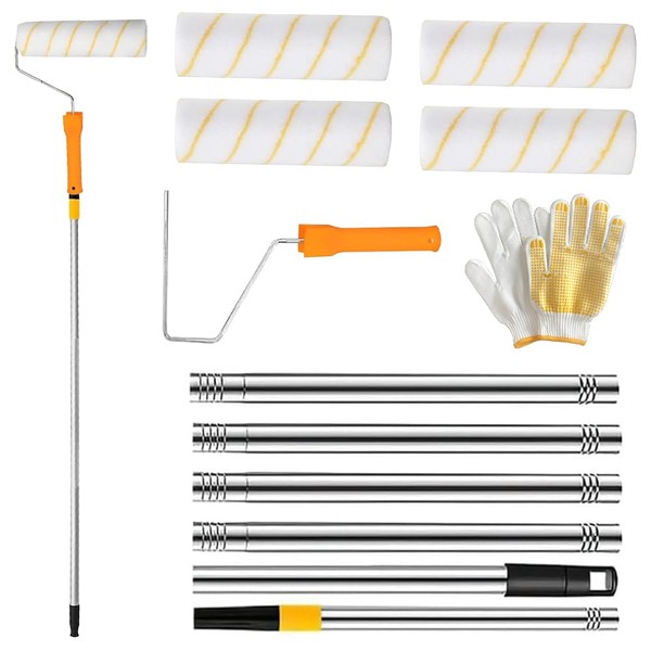 YANGUN Paint Roller Kit, Household Wall Painting Tool with Nylon