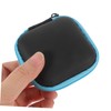 TEHAUX Travel Essential Earbuds Case Pouch Zipper Compact Electronic Organizer