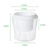 MNKNENG 12 Pack Self Watering Pots for Indoor Plants 4.3